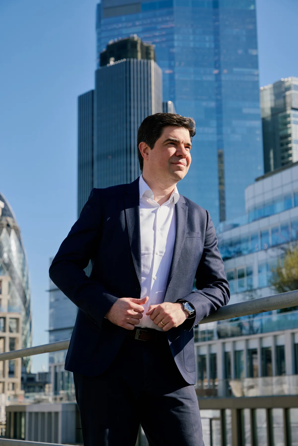 Bruno Genovese in central London